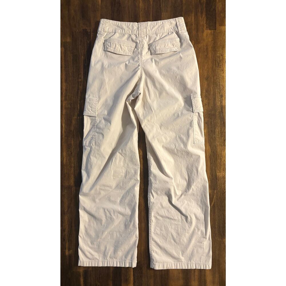 Hollister Women’s 3 / 26 x 29 Cargo Pants Baggy High Rise Utility Cotton Poplin - Picture 5 of 12